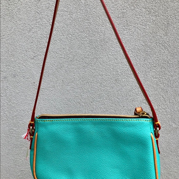 Dooney & bourke shoulder bag teal - Picture 2 of 6
